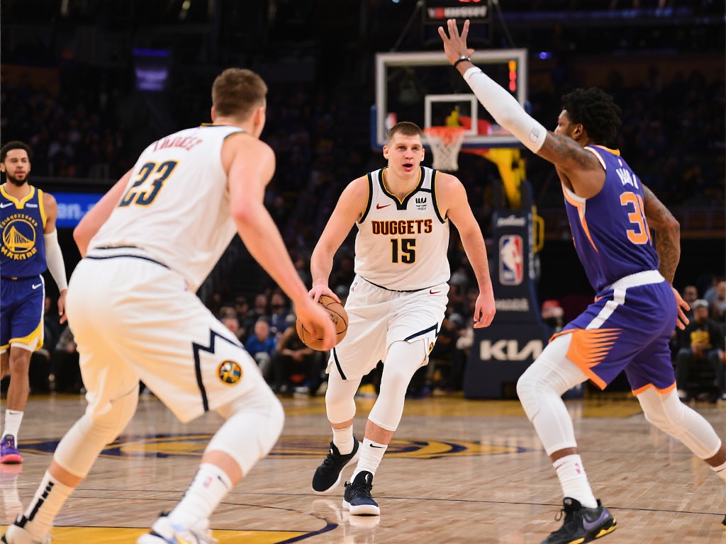 湖人排名下滑至第四,灰熊跃升至西部第六位 掘金队的战绩回升得益于球队阵容的高度统一