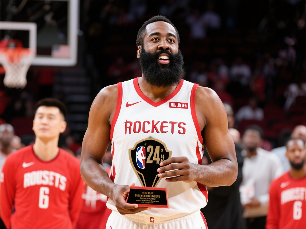 火箭队史周最佳球员榜:哈登24次称霸,姚明6次位列第四 获得周最佳球员不仅仅是个人能力的体现,更